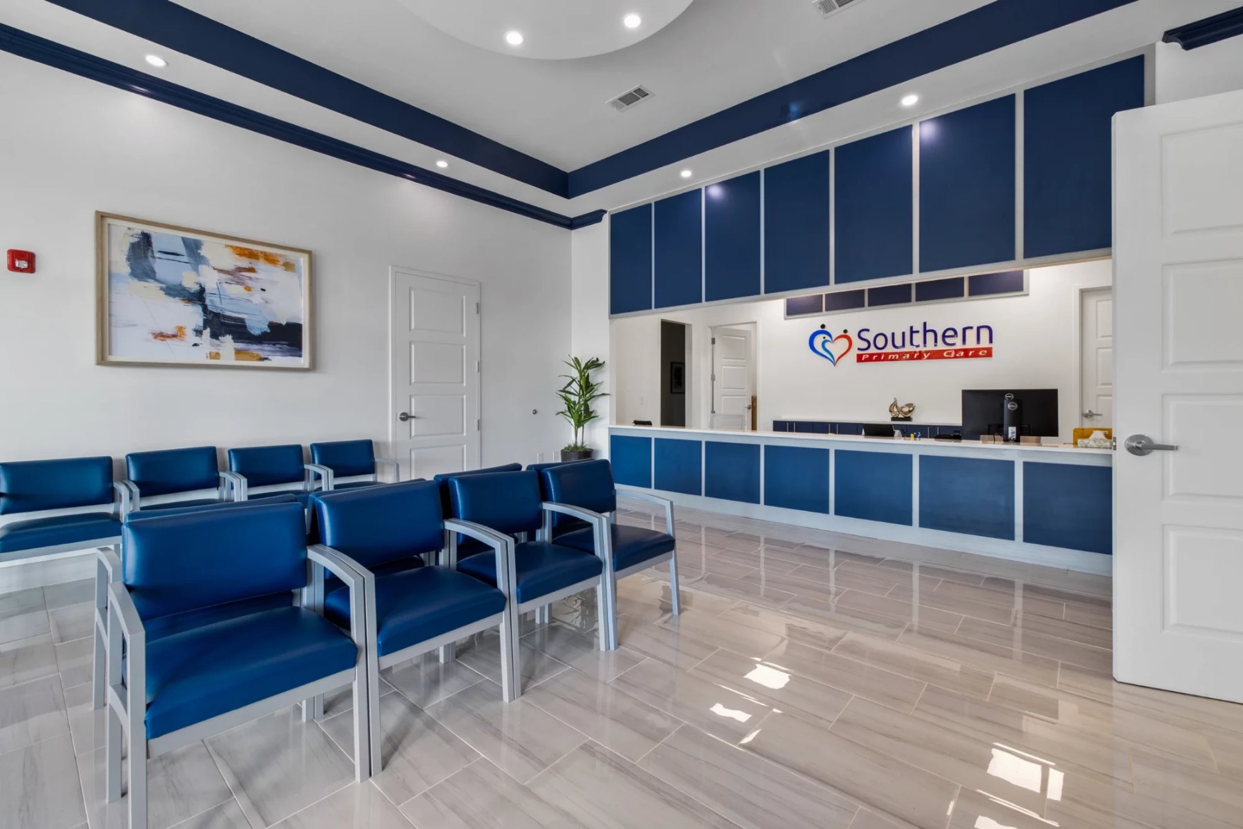 Southern Primary Care waiting room